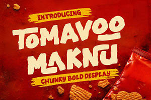 Tomavoo Maknu - Chunky Bold Font