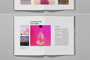 Magenta Studio Promo Brochure Layout