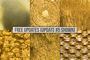 Gold Foil Textures, Gold Backgrounds, a Texture Graphic by Paper Element (Thumbnail 40 of 66)