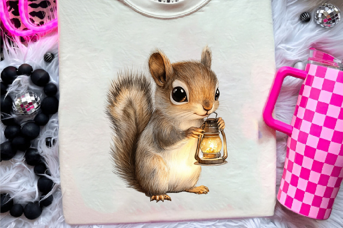 Autumn Squirrel Clipart, an Illustration by CreationArt (Photo 9 of 9)