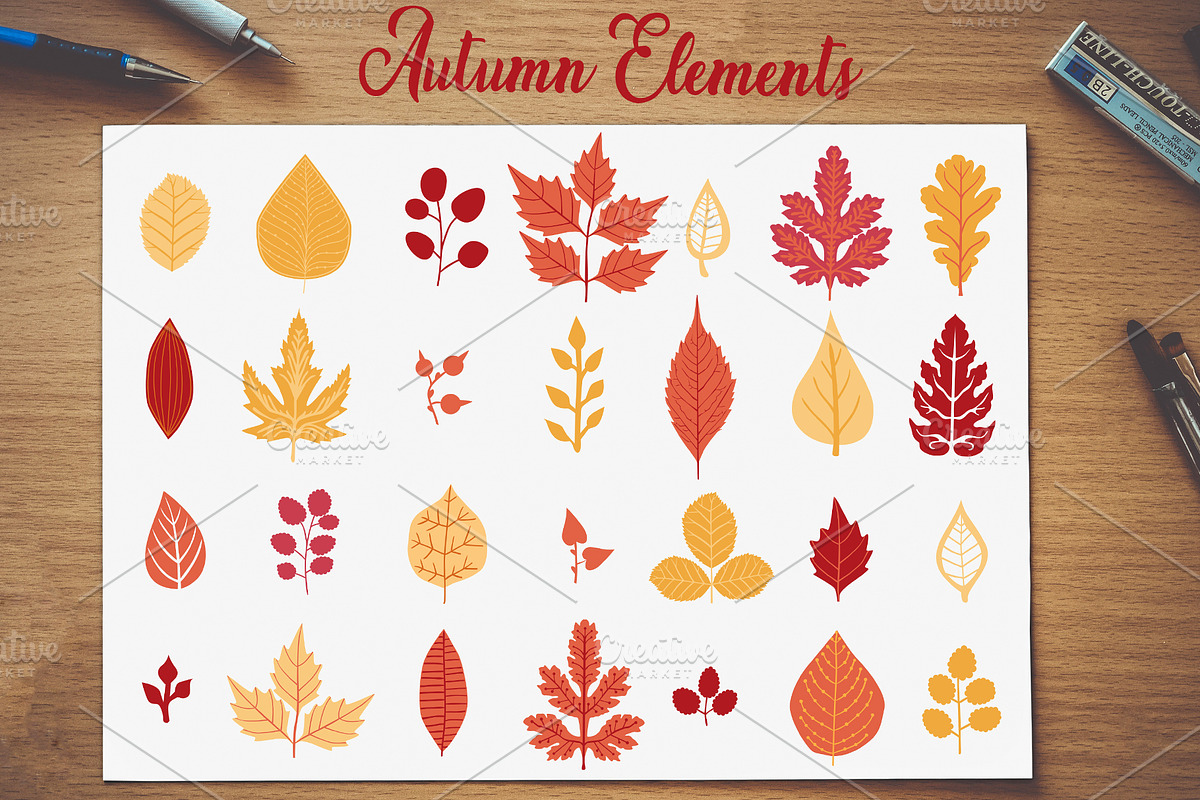 Autumn and Thanksgiving Collection, a Pattern Graphic by Markovka (Photo 5 of 7)