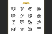 Photography Icons, an Icon by Spacepixel Creative (Thumbnail 2 of 3)