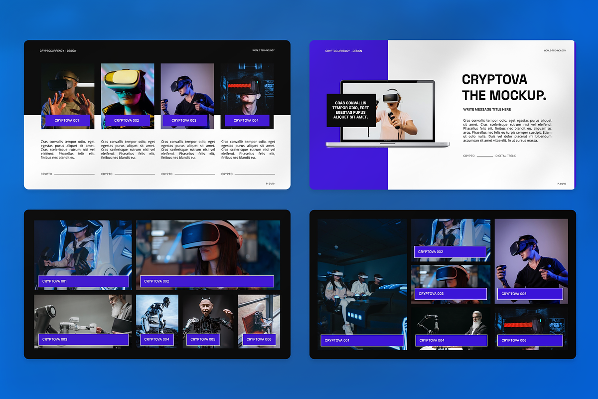 Cryptova - Cryptocurrencey Keynote, a Presentation Template by SquidPixey (Photo 3 of 7)