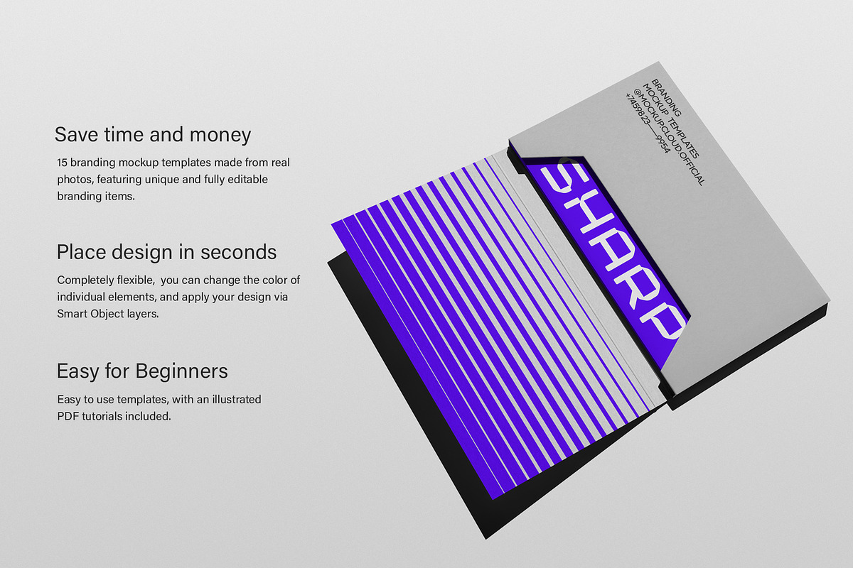 Branding Mockups / Sharp Collection, a Product Mockup by Mockup Cloud (Photo 3 of 17)