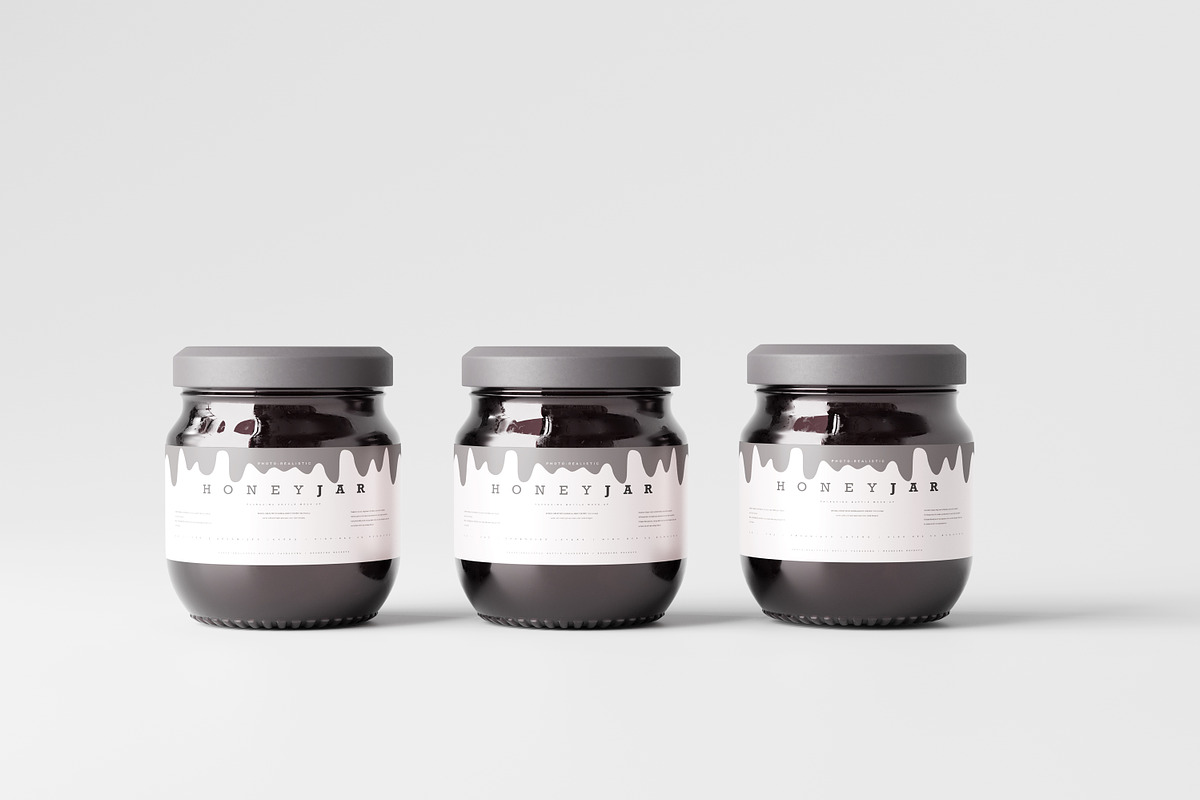 Food Jar Packaging Mockup, a Cups & Container Mockup by pmvch (Photo 9 of 10)