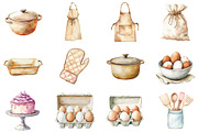 Neutral Baking Clipart, an Illustration by CitraGraphics (Thumbnail 4 of 5)