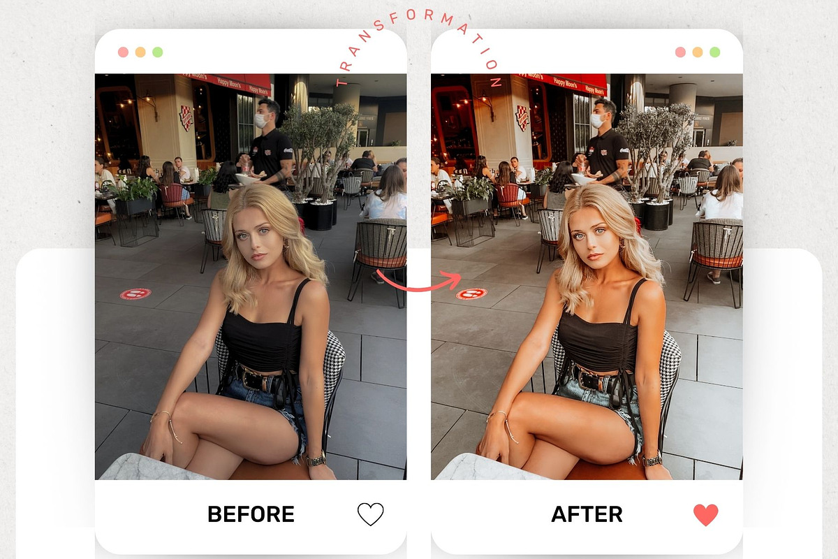 10 Minimal lightroom Presets and Lut, a Preset Add-On by presetsroom (Photo 11 of 14)