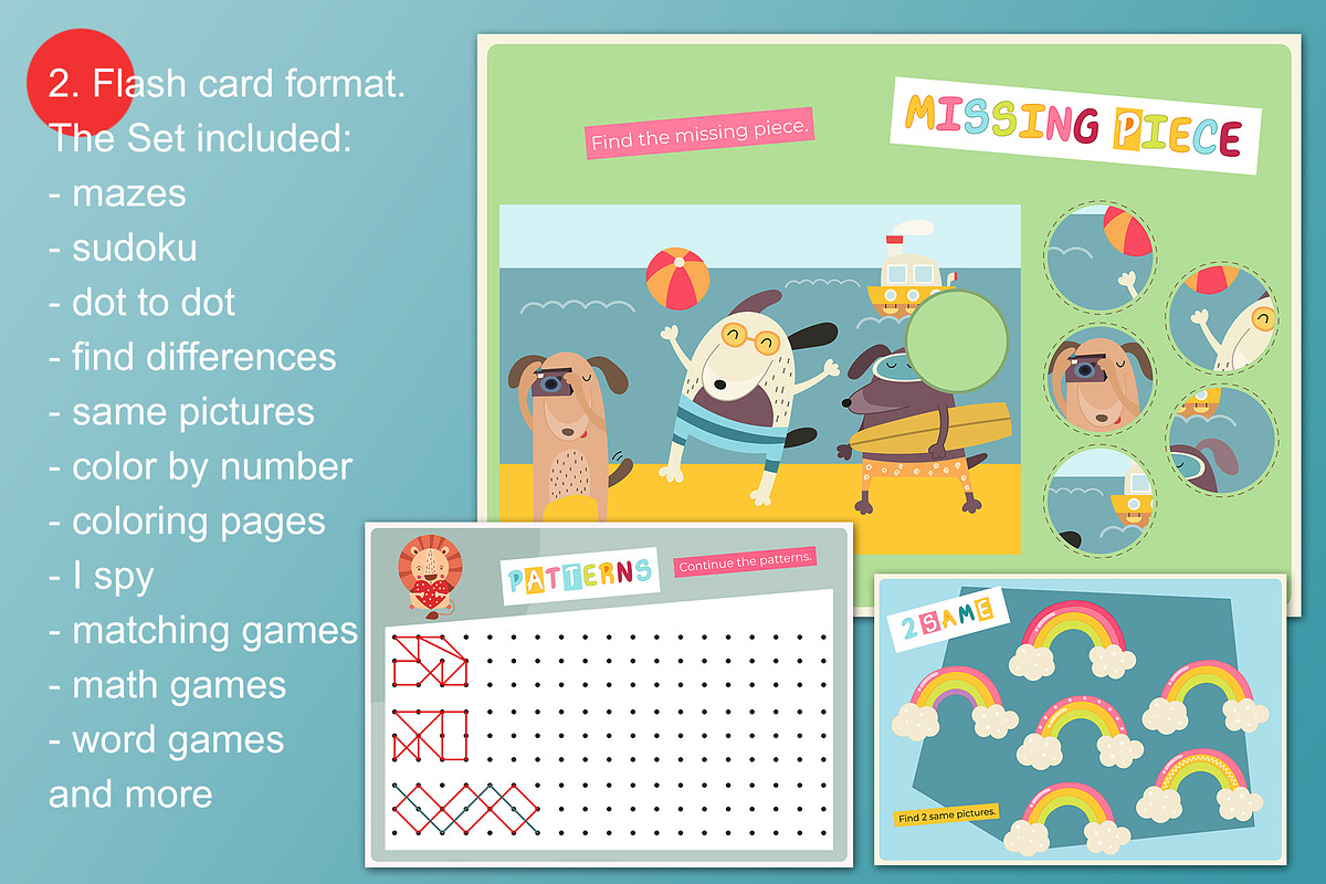 200 Pages for Kids Activity Book, an Education Illustration by Nursery Art (Photo 4 of 6)