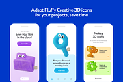 Fooksy Fluffy 3D Illustrations, a 3D by Welovegraphics (Thumbnail 3 of 7)