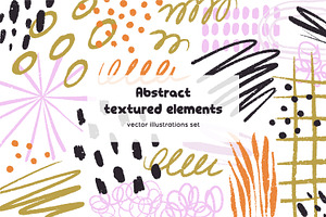 Abstract, doodle scribble elements, a Decorative Illustration by Good Studio