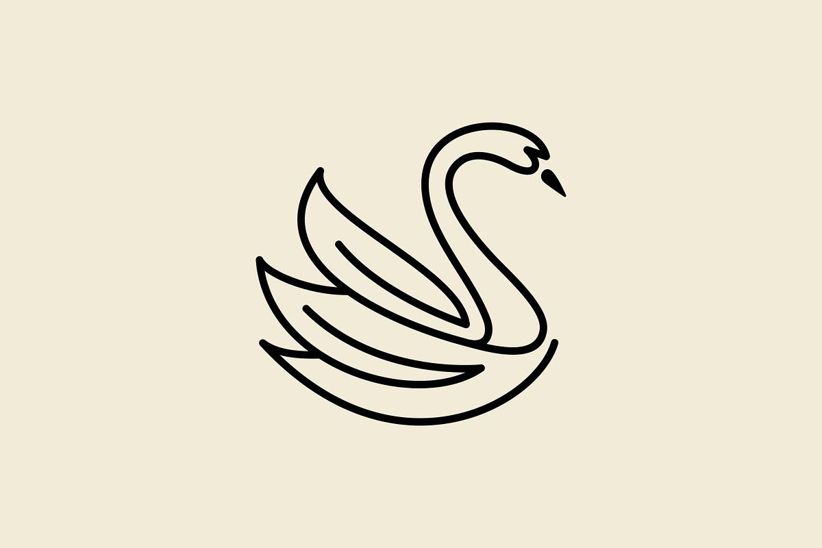 Elegant Swan Lineart Logos, a Branding & Logo Template by Buqancreative (Photo 3 of 9)