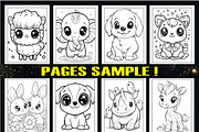 Kawii Animal Coloring Book for Kids, an Animal Illustration by Design Home (Thumbnail 3 of 4)