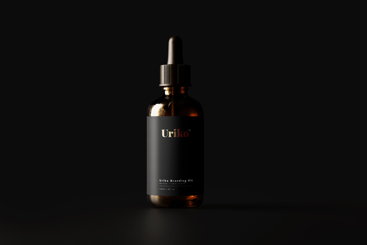 Uriko - Cosmetic Branding Kit, a Packaging Mockup by pmvch (Photo 6 of 26)