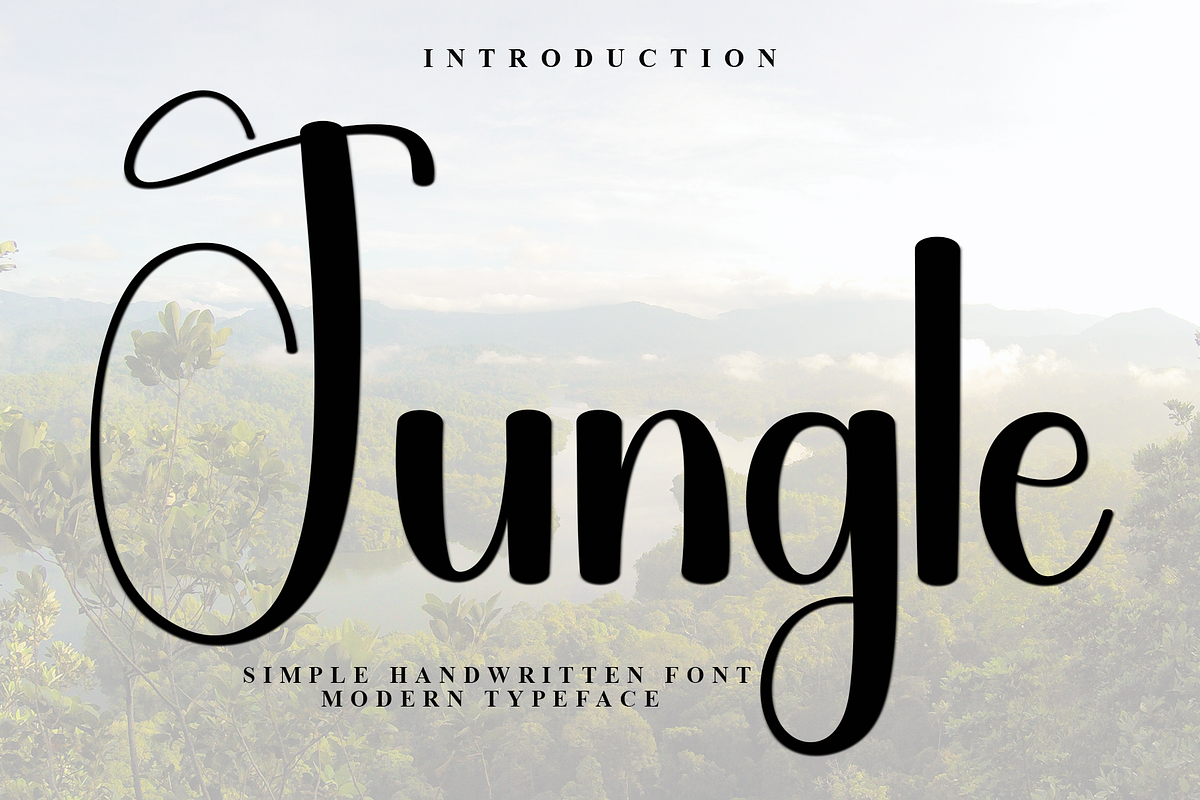 Jungle, a Handwritten Font by InermediaSTUDIO (Photo 1 of 8)