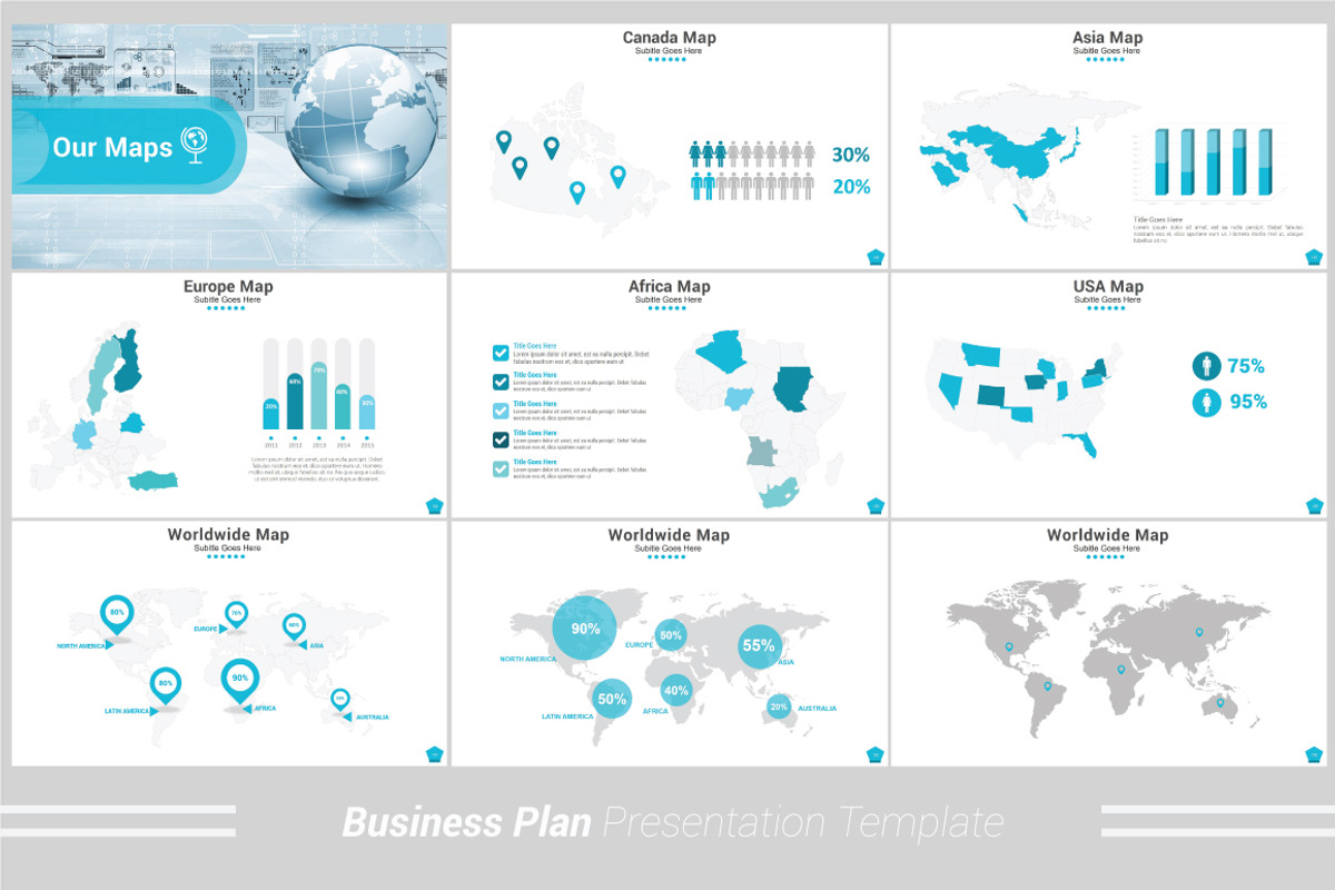 Business Plan Powerpoint Template, a Presentation Template by Presentation Official (Photo 18 of 20)