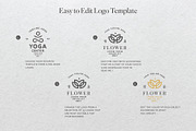Yoga Logo Kit, a Branding & Logo Template by Minimalist Logos (Thumbnail 8 of 12)