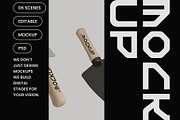 Hand Garden Shovel Mockup, a Household Mockup by hiddemaru (Thumbnail 4 of 4)