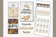 Printable Halloween Tags, Gift Tags, a Card Template by idArt (Thumbnail 1 of 4)