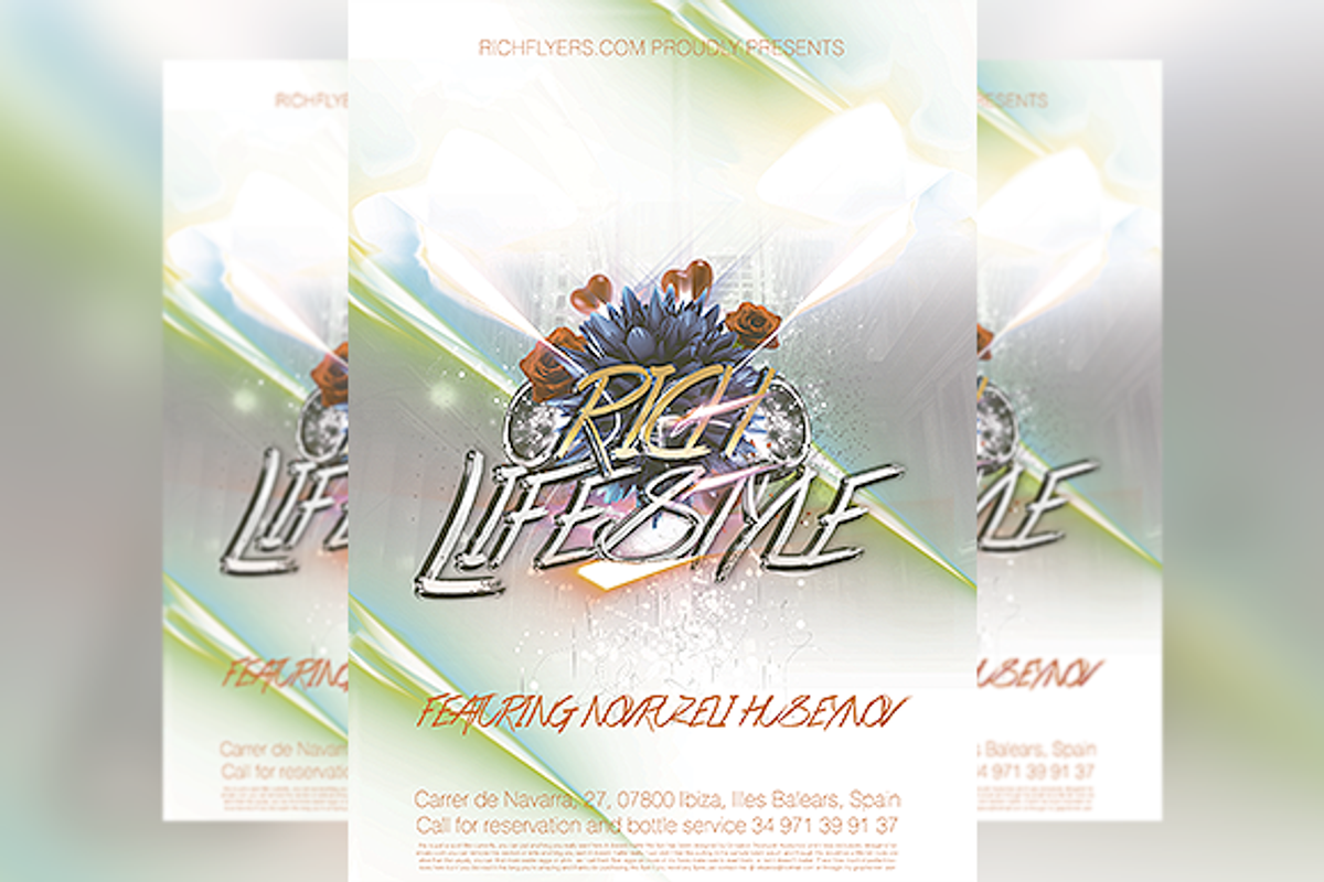 Rich Lifestyle Flyer, a Flyer Template by BAUXERdesigns