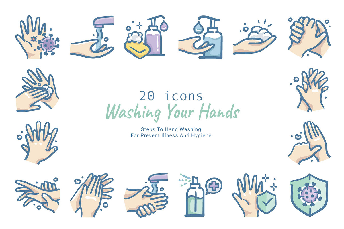 Washing Your Hands, an Icon by BomSymbols (Photo 1 of 2)