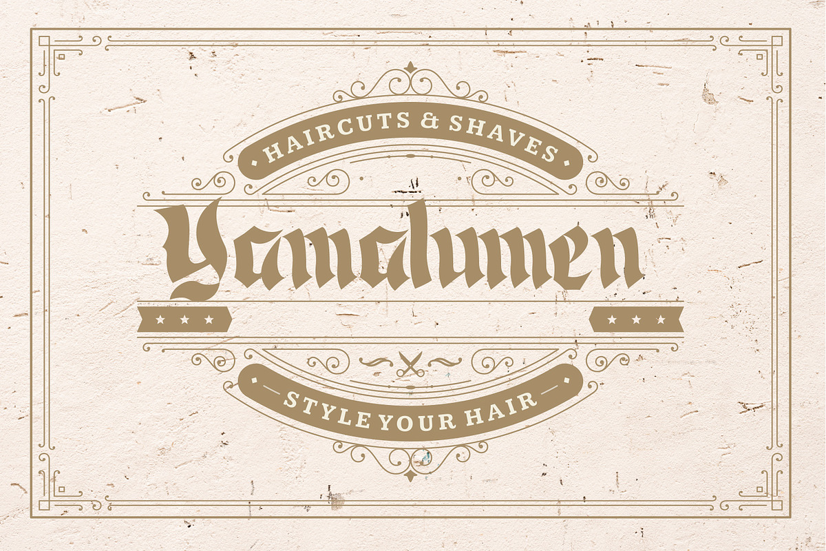 Cardanaya Blackletter, a Blackletter Font by Authentic Studio (Photo 4 of 8)
