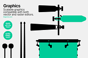 Musical Instruments - Graphics, an Object Illustration by illugrama (Thumbnail 4 of 34)