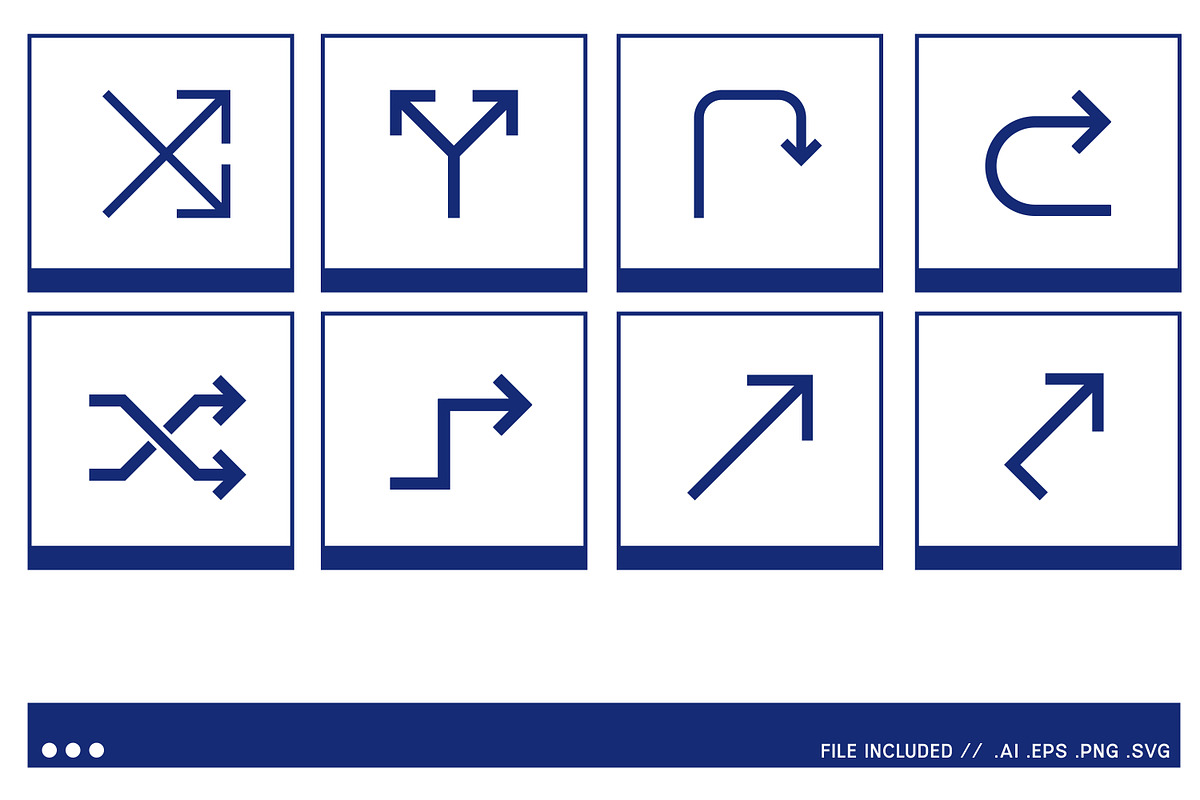 Arrow Icon Vector Pack, an Icon by Tekuni (Photo 11 of 14)