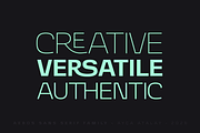 Aeros | Sans Serif Family, a Sans Serif Font by Ayca Atalay (Thumbnail 6 of 7)