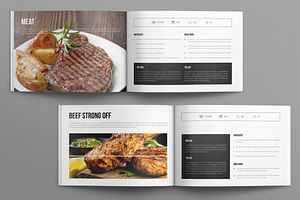 Recipe Book Creator Design Landscape