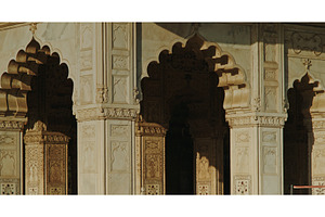 Red Fort Mughal arches and marble, an Architecture Photo by Our Amazing World