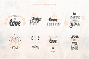 Love Lettering Pack, an Illustration by Julia Lair (Thumbnail 4 of 13)