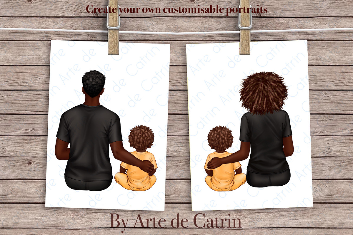 Super Family Clipart, Hero Clipart, a Person Illustration by ArtedeCatrin (Photo 8 of 12)