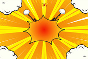 48 Vector Comic Background Bundle, a Background Graphic by MRI STUDIO (Thumbnail 10 of 18)