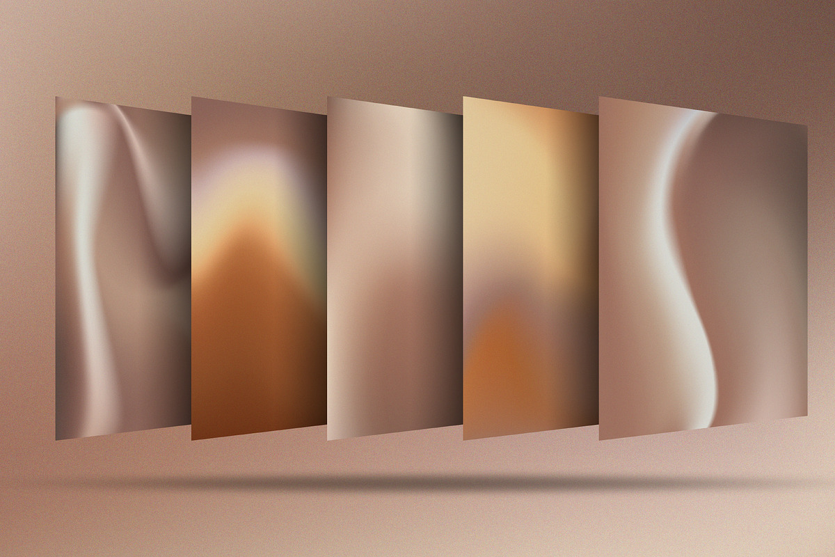 Mocha Mousse gradient collection, a Background Graphic by LogvinArt (Photo 6 of 7)