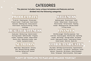 Cute Digital Life Planner 750+ pages, a Templates & Theme by SunshineStudioBoutique (Thumbnail 4 of 9)