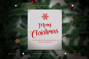 Slack On Christmas - Script, a Script Font by Lettermine (Thumbnail 5 of 10)