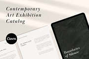 Contemporary Art Exhibition Catalog, a Magazine Template by batang (Thumbnail 1 of 4)