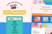 Colorful Wordpress Theme, a WordPress Template by Design Pixie (Thumbnail 3 of 8)