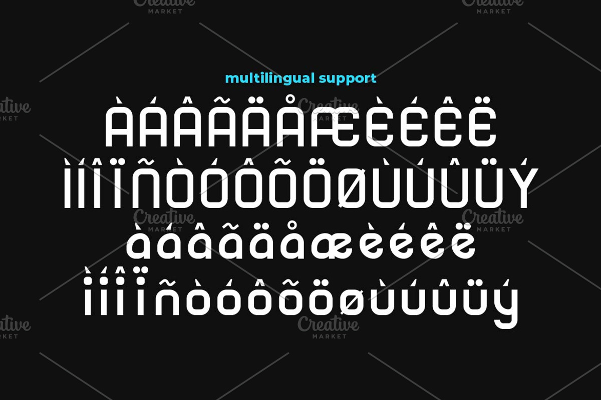 Randu Madu Logo Font, a Sans Serif Font by Artiveko (Photo 7 of 8)