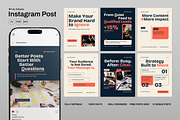 Content Strategy Social Media, a Social Media Template by Pitchlook.Studio (Thumbnail 1 of 3)