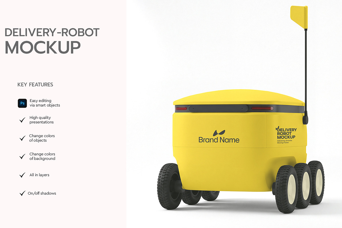 Autonomous Delivery Robot Mockup