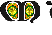Aon Durrow Decorated Letters-Irish, a Decorative Illustration by AonCelticArt (Thumbnail 4 of 5)
