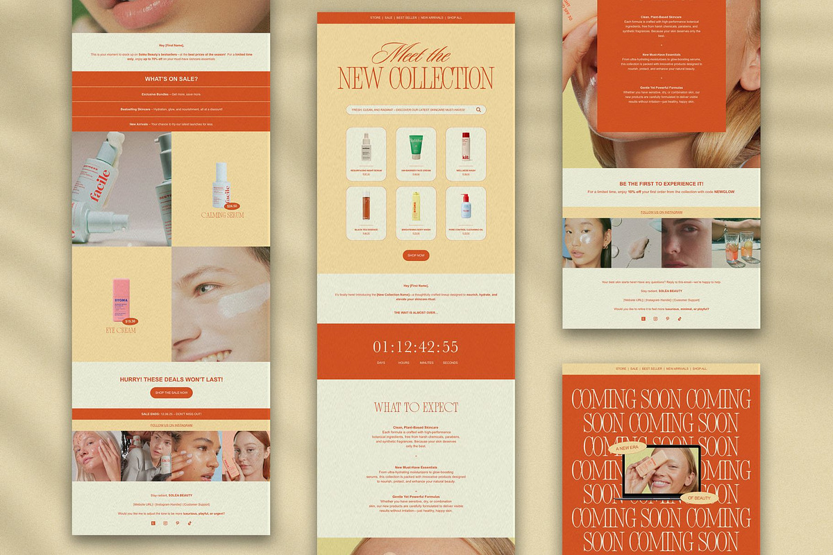 Flodesk Email Template Canva Graphic, an Email Template by Amaré Creative (Photo 5 of 6)