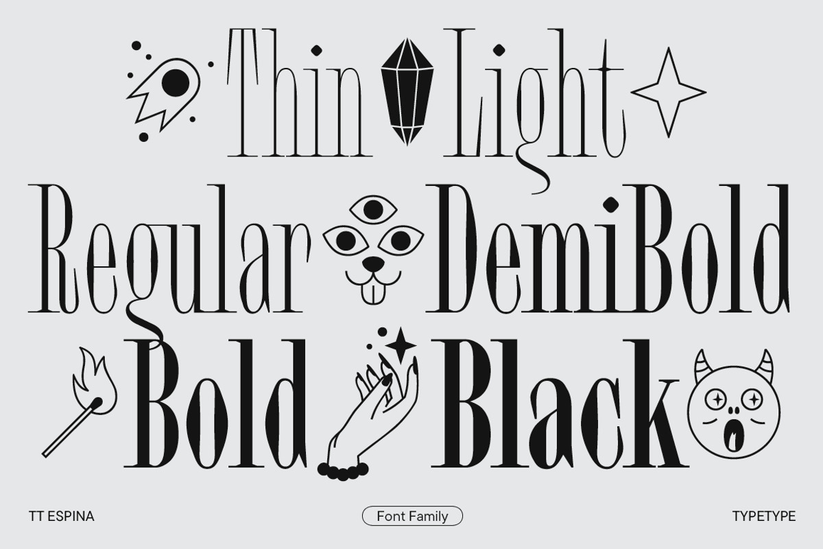 TT Espina, a Serif Font by TypeType (Photo 4 of 15)