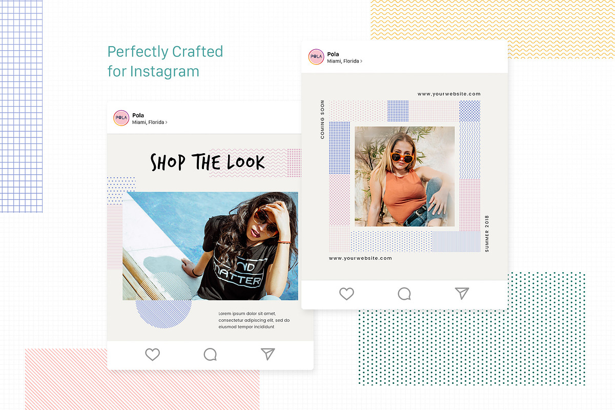 Instagram Pack - POLA, a Social Media Template by muhisya (Photo 5 of 10)