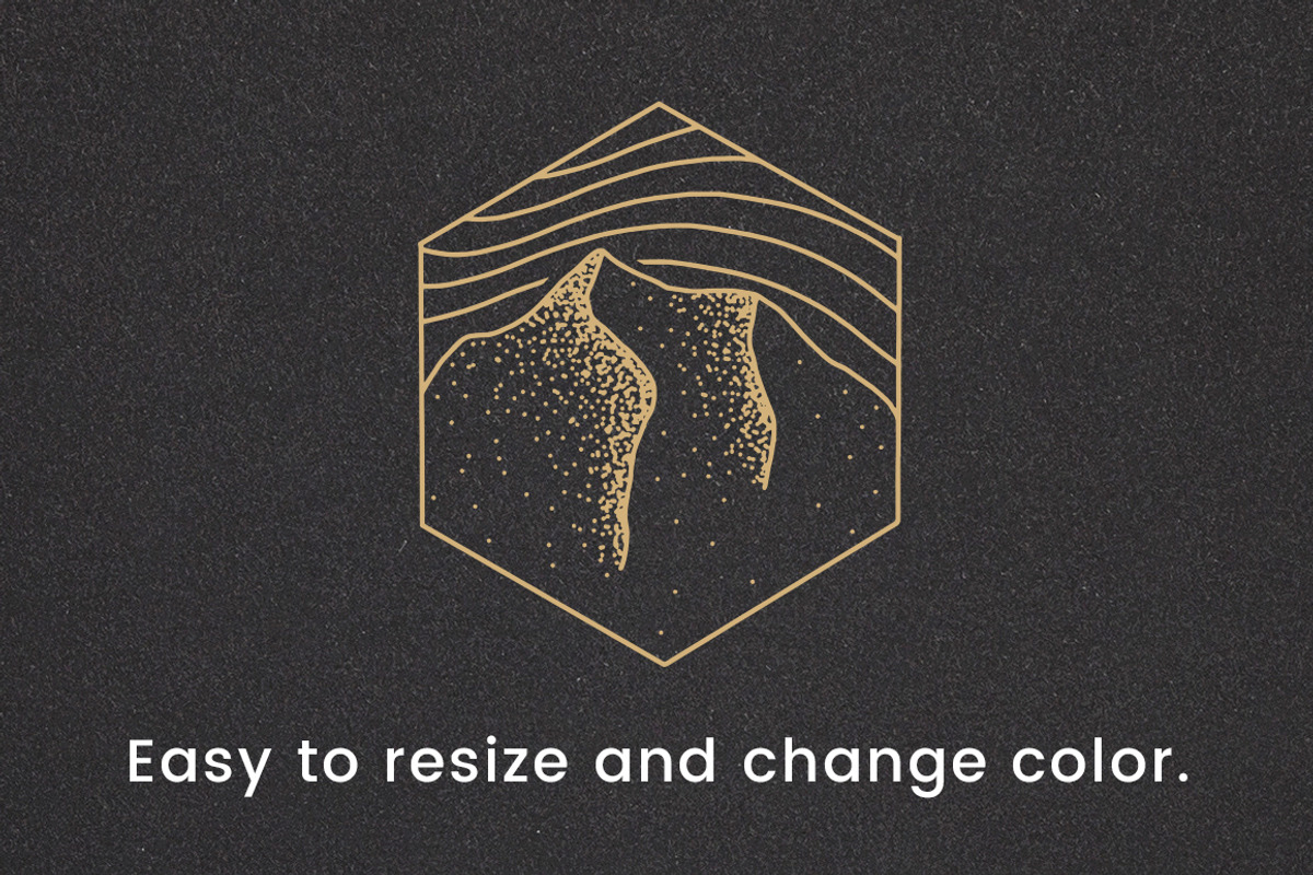 Geometric Nature Illustrations, an Illustration by Build Interactive (Photo 2 of 7)