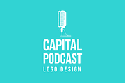 Podcast & Recording Logo Template, a Branding & Logo Template by MerdeneDesignStudio (Thumbnail 6 of 7)