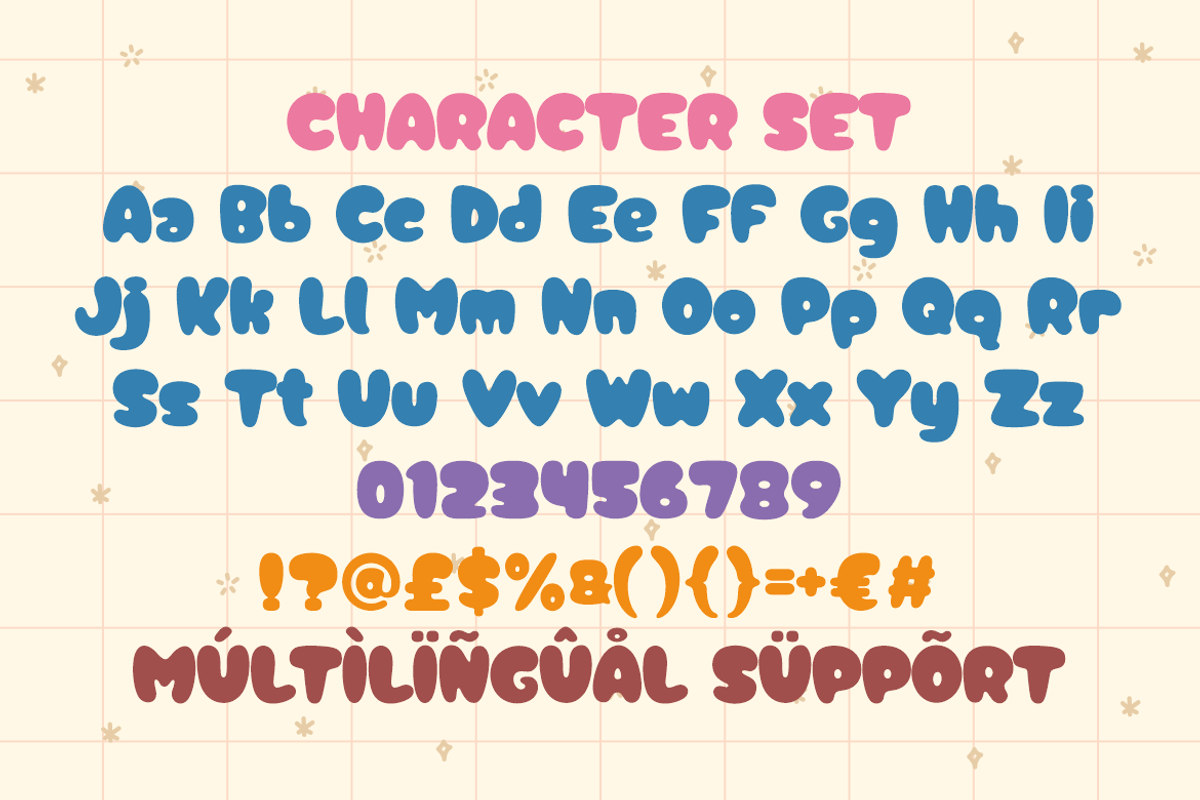 Jelly Boogie - Bubble Font, a Font by PutraCetol Studio (Photo 5 of 5)