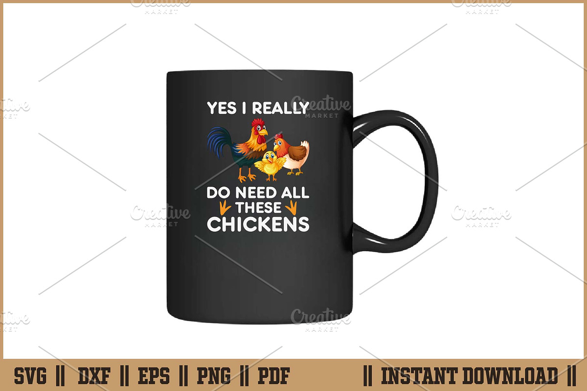 Yes I Really Do Need All These SVG, an Illustration by Handy Arts Studio (Photo 3 of 3)