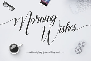 Morning Wishes Font